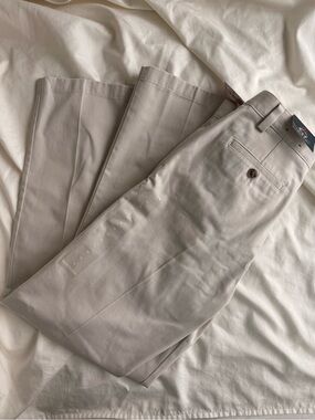 Women Classic Tailored Pants in Light Beige